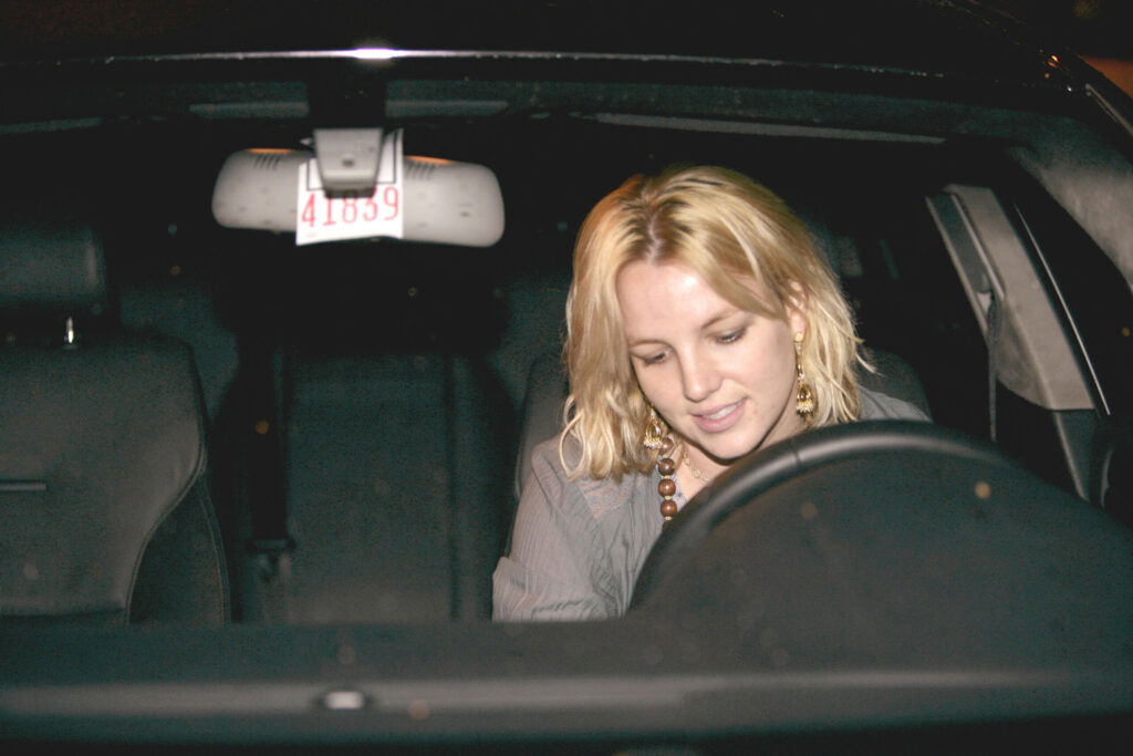 Britney Spears shopping in Malibu, CA, USA on January 14, 2005